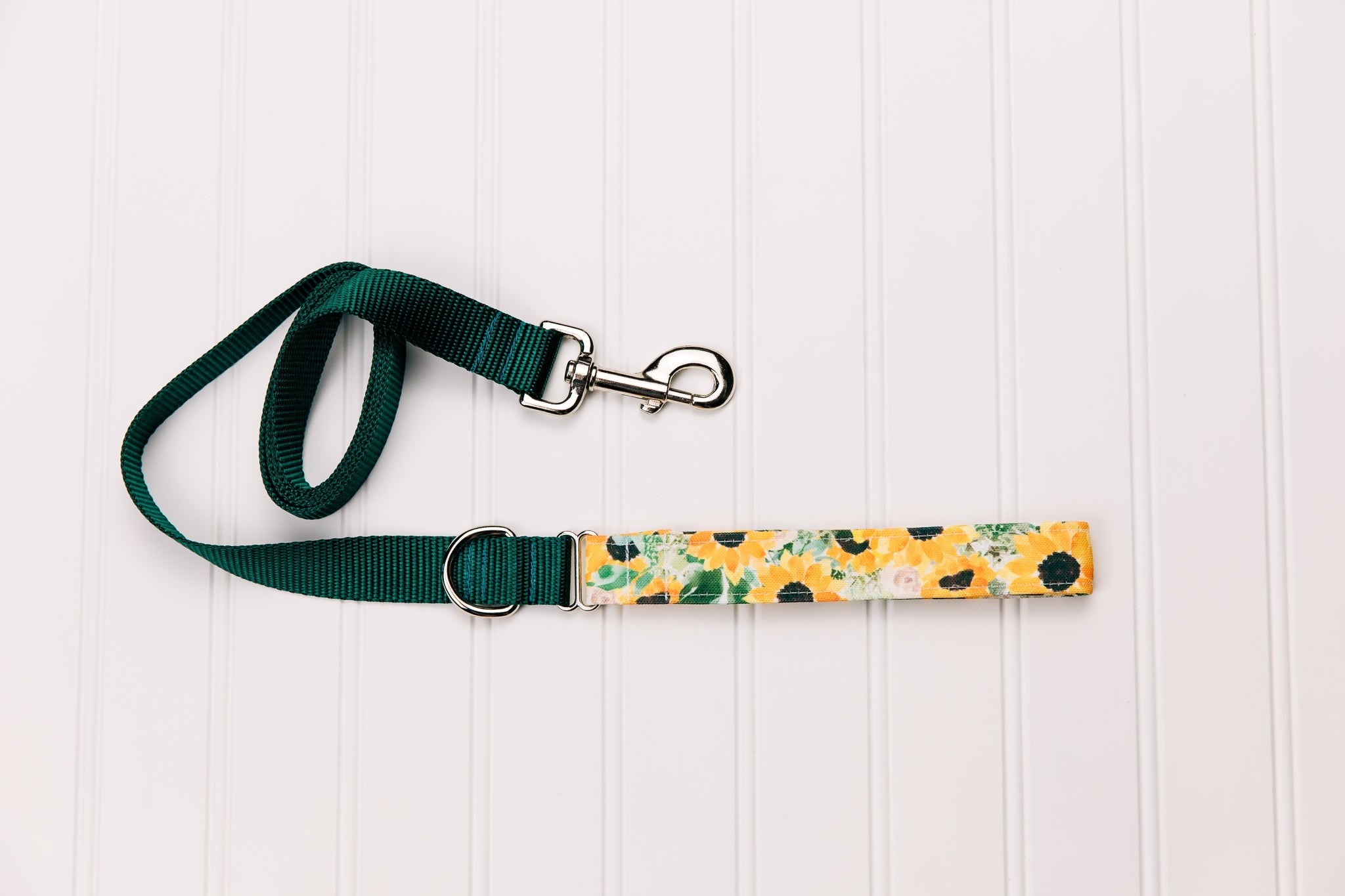 Sunflowers Matching Dog Leash